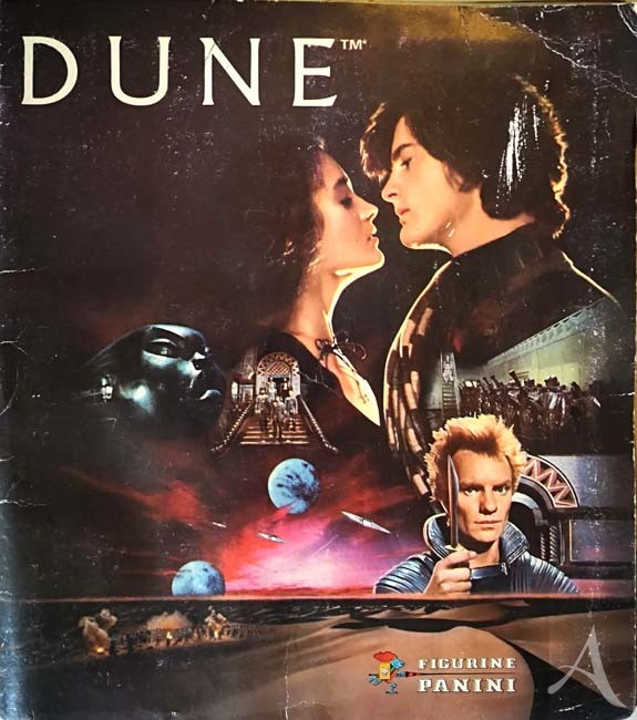 STING - "Dune - Der Wüstenplanet" - Panini-Sammelbilderalbum - Komplett ! - KYLE MacLACHLAN STING - "Dune - Der Wüstenplanet" - Panini-Sammelbilderalbum - Komplett ! - KYLE MacLACHLAN