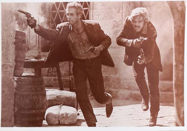 PAUL NEWMAN - Postkarte - England 80er Jahre - ROBERT REDFORD PAUL NEWMAN - Postkarte - England 80er Jahre - ROBERT REDFORD