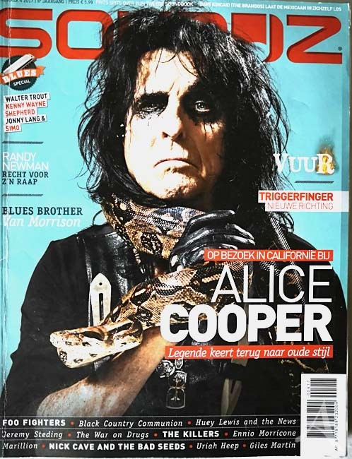 ALICE COOPER - Titelstory auf der SOUNDZ - Holland 2017 ALICE COOPER - Titelstory auf der SOUNDZ - Holland 2017