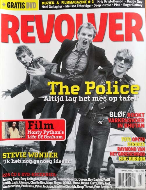 Magazin - THE POLICE auf dem Cover der "Revolver" - Holland 2006 Magazin - THE POLICE auf dem Cover der "Revolver" - Holland 2006