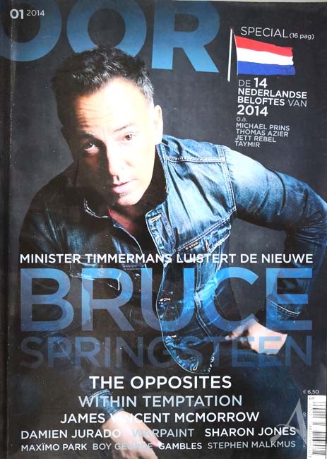 BRUCE SPRINGSTEEN - Titelstory der OOR - Holland 2014 BRUCE SPRINGSTEEN - Titelstory der OOR - Holland 2014