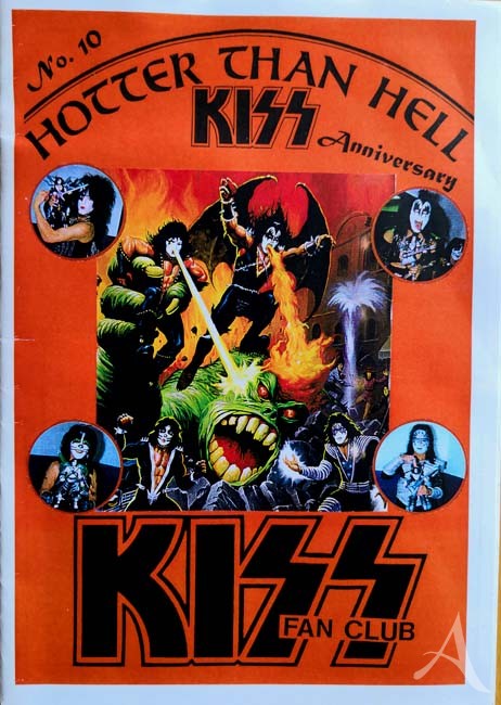 KISS - Fan Club Magazin 10 - "Hotter Than Hell" - Deutschland 1997