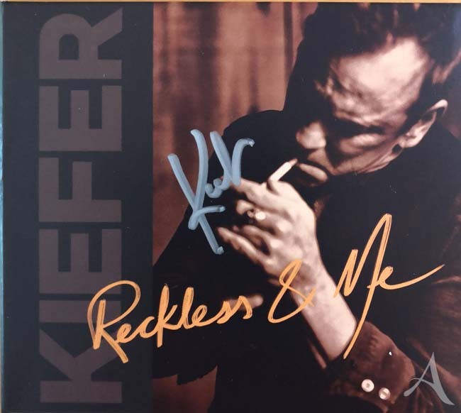 KIEFER SUTHERLAND - CD "Reckless & Me" - HANDSIGNIERT !! KIEFER SUTHERLAND - CD "Reckless & Me" - HANDSIGNIERT !!