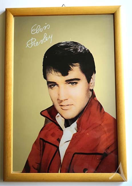 Spiegel - ELVIS PRESLEY - Fanartikel - Vintage ! Spiegel - ELVIS PRESLEY - Fanartikel - Vintage !