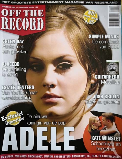 ADELE - Titelstory - Magazin "Off The Road" - Holland 2009 ADELE - Titelstory - Magazin "Off The Road" - Holland 2009