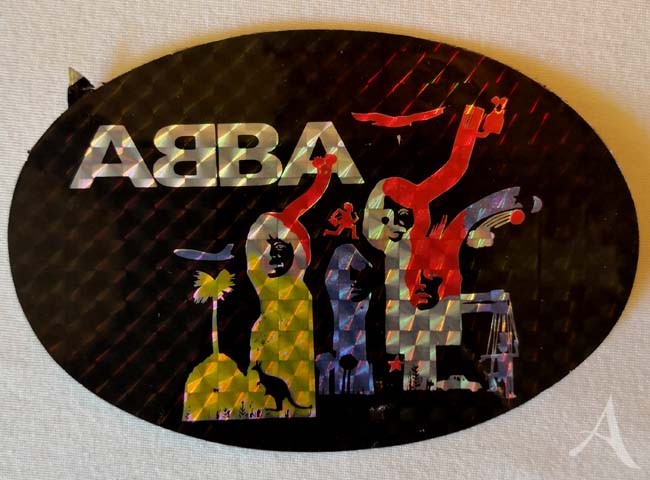 Unbenutzter ABBA- Aufkleber - Original 70er Jahre !! (oval,3) Unbenutzter ABBA- Aufkleber - Original 70er Jahre !! (oval,3)