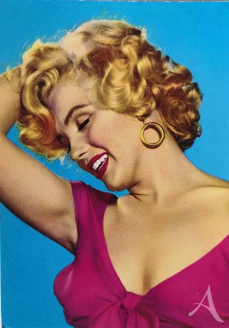Farb- Postkarte -- MARILYN MONROE -- England, 80er Jahre Farb- Postkarte -- MARILYN MONROE -- England, 80er Jahre