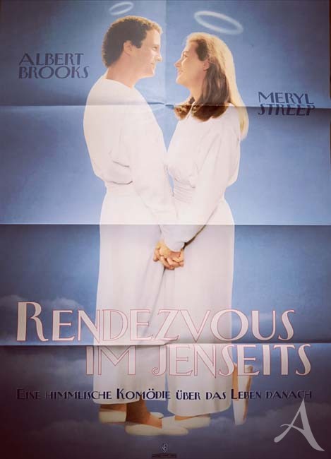 MERYL STREEP - Videoplakat zum Film: "Rendezvous im Jenseits" - 1991 MERYL STREEP - Videoplakat zum Film: "Rendezvous im Jenseits" - 1991