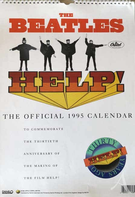 THE BEATLES - Kalender für 1995 - England
