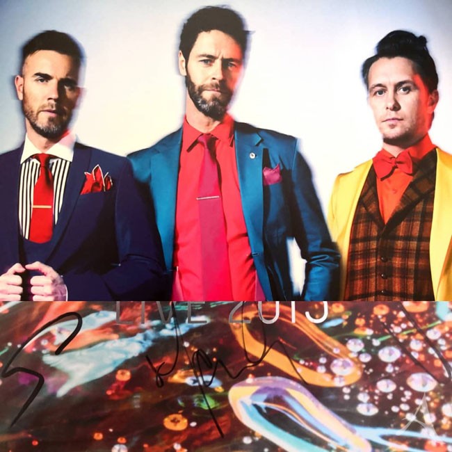 TAKE THAT - Tour Programm - HANDSIGNIERT ! - England 2015 TAKE THAT - Tour Programm - HANDSIGNIERT ! - England 2015