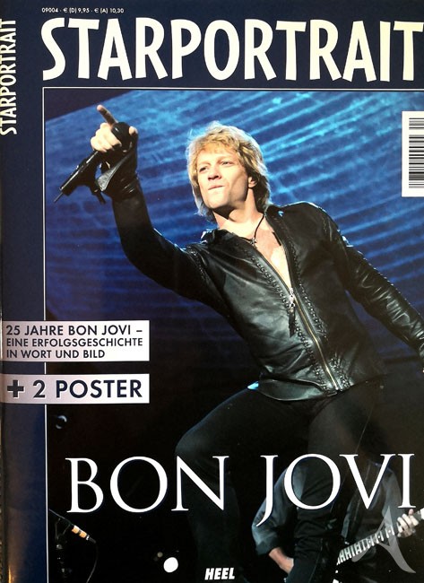 Starportrait - BON JOVI - zum 25sten Jubiläum plus Poster, 2008 Starportrait - BON JOVI - zum 25sten Jubiläum plus Poster, 2008