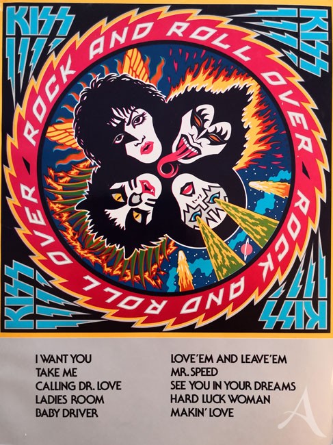 Notenbuch - KISS - "Rock and Roll Over" - USA 1977