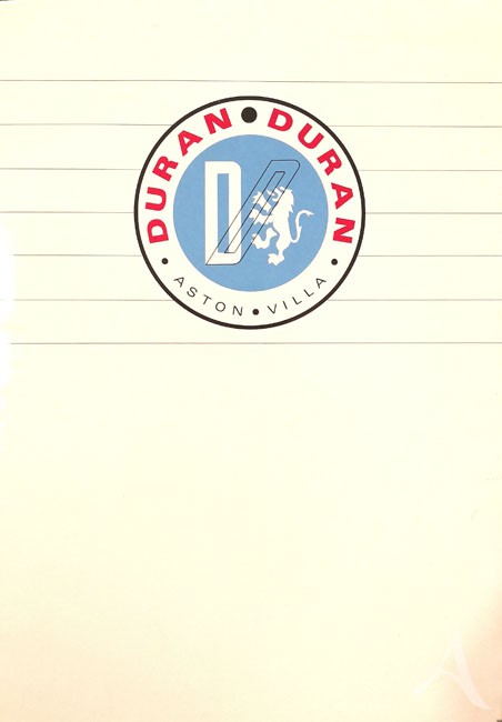 TOP-RARITÄT - DURAN DURAN - Pressemappe für ein einmaliges Benefizkonzert 1983 - England