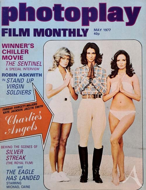 FARRAH FAWCETT - "photoplay"- Magazin von 1977 - DREI ENGEL FÜR CHARLIE - England 1977 FARRAH FAWCETT - "photoplay"- Magazin von 1977 - DREI ENGEL FÜR CHARLIE - England 1977