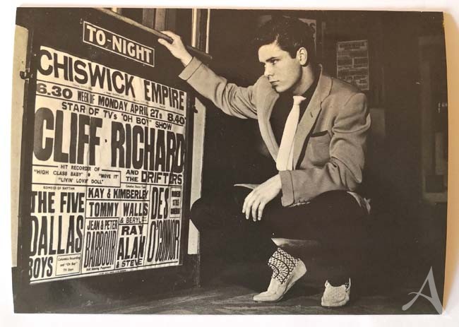 Postkarte - CLIFF RICHARD - England