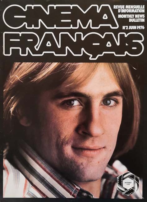 Vintage Magazin ! GERARD DEPARDIEU - Titelthema auf der "Cinema Francais" - Frankreich 1976 Vintage Magazin ! GERARD DEPARDIEU - Titelthema auf der "Cinema Francais" - Frankreich 1976