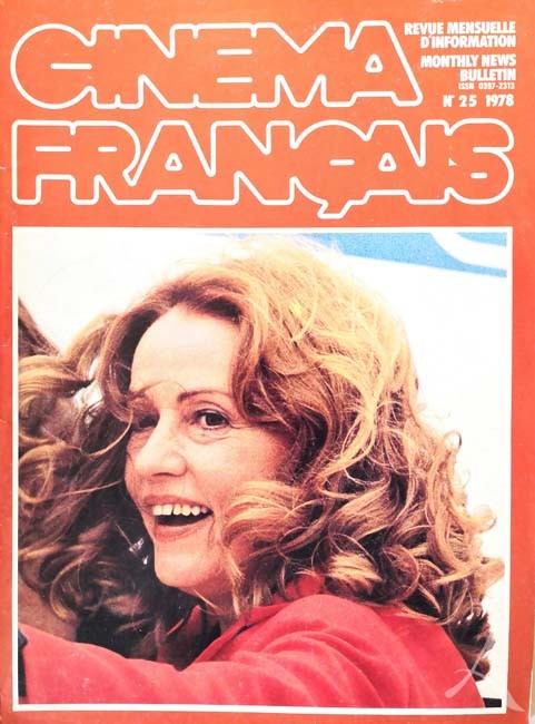 JEANNE MOREAU - Französisches Magazin von 1978 - "Cinema Francais" JEANNE MOREAU - Französisches Magazin von 1978 - "Cinema Francais"