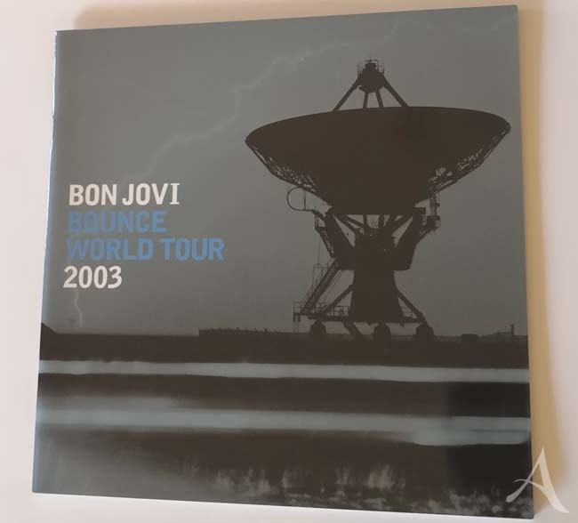 BON JOVI - Tourprogramm "BOUNCE World Tour" - Nordamerika- Version, 2003 BON JOVI - Tourprogramm "BOUNCE World Tour" - Nordamerika- Version, 2003