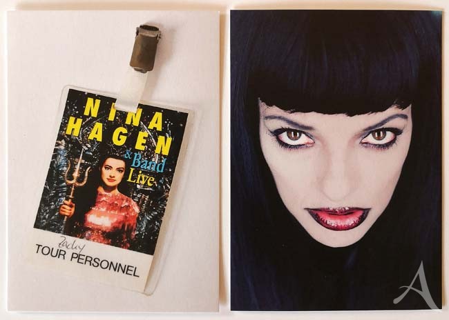NINA HAGEN - Set aus 2 PROMO - Postkarten - unbenutzt