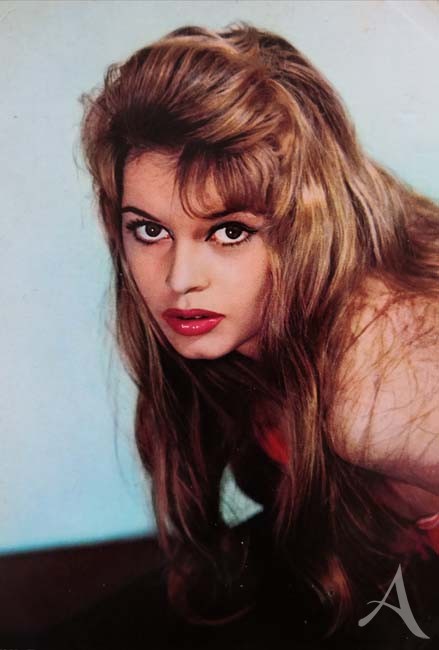 BRIGITTE BARDOT - Postkarte 50er/60er Jahre - VINTAGE BRIGITTE BARDOT - Postkarte 50er/60er Jahre - VINTAGE