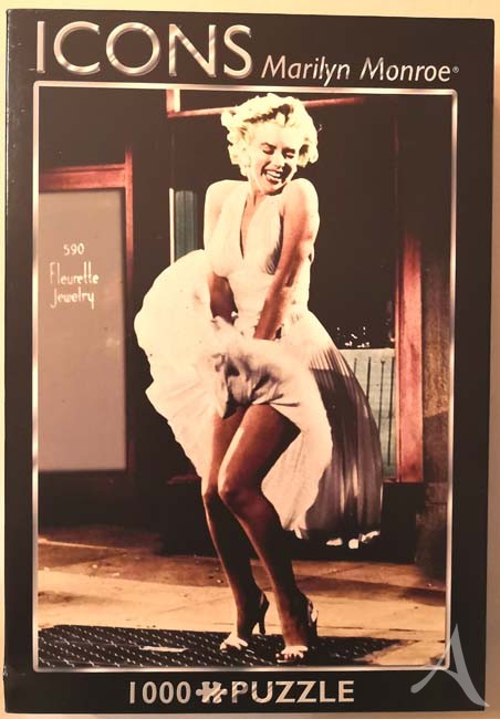 MARILYN MONROE - Puzzle - 1000 Teile - Legendäres Motiv ! MARILYN MONROE - Puzzle - 1000 Teile - Legendäres Motiv !