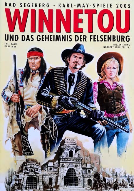 GÖTZ OTTO - Programmheft "Winnetou" - Karl-May-Spiele 2005