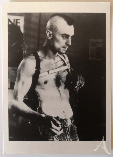 Postkarte - ROBERT DE NIRO - "Taxi Driver" - unbeschrieben - um 1990 Postkarte - ROBERT DE NIRO - "Taxi Driver" - unbeschrieben - um 1990