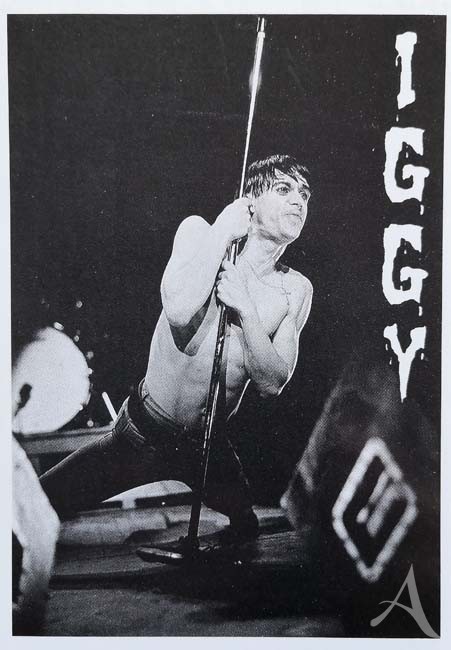 Postkarte - IGGY POP - Live - ungelaufen - England