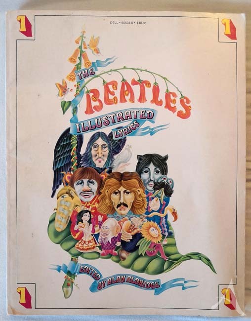 THE BEATLES - Buch "Illustrated Lyrics" - USA 1980
