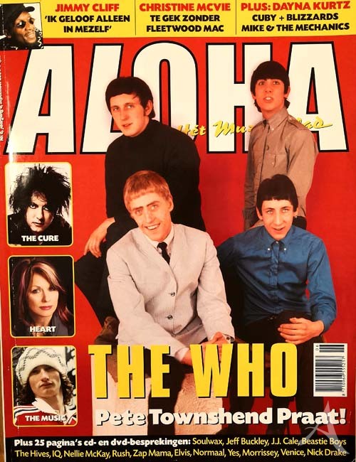 Magazin - THE WHO - Coverstory der "ALOHA" - Holland 2004 Magazin - THE WHO - Coverstory der "ALOHA" - Holland 2004