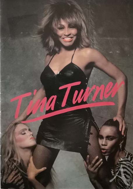 Seltenes Tour Programm - TINA TURNER - England Tour 1984 Seltenes Tour Programm - TINA TURNER - England Tour 1984