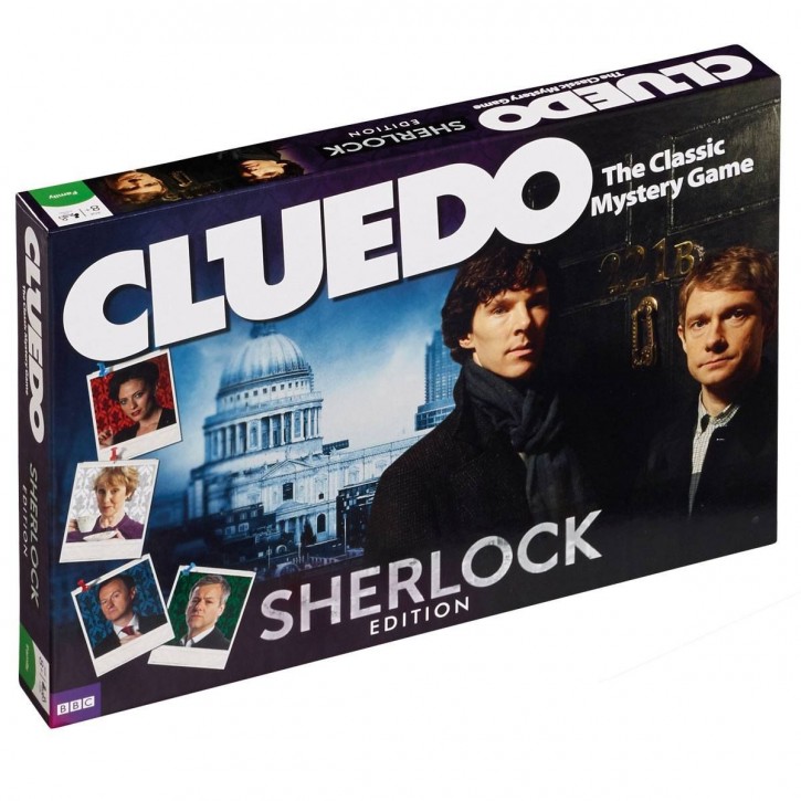 Cluedo - SHERLOCK - Edition - BENEDICT CUMBERBATCH / MARTIN FREEMAN - Neuware