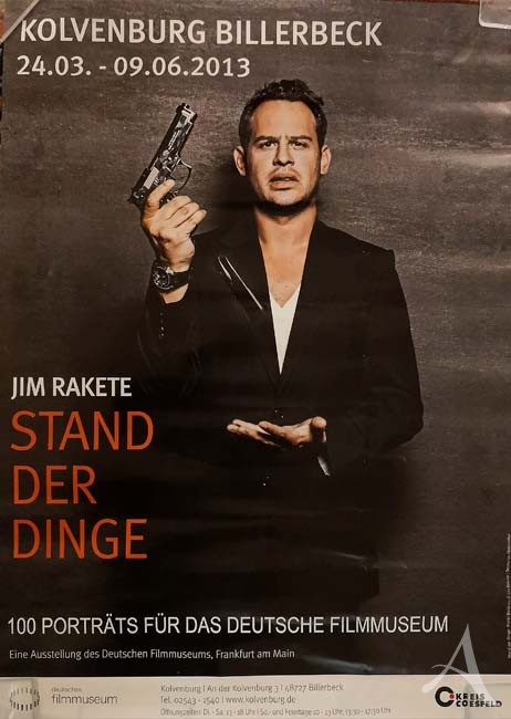 MORITZ BLEIBTREU - Plakat - Fotoausstellung - JIM RAKETE - 2013 MORITZ BLEIBTREU - Plakat - Fotoausstellung - JIM RAKETE - 2013