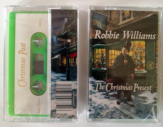 ROBBIE WILLIAMS - "The Christmas Present" - GRÜNE Kassette - Ltd. Edition - OVP ROBBIE WILLIAMS - "The Christmas Present" - GRÜNE Kassette - Ltd. Edition - OVP