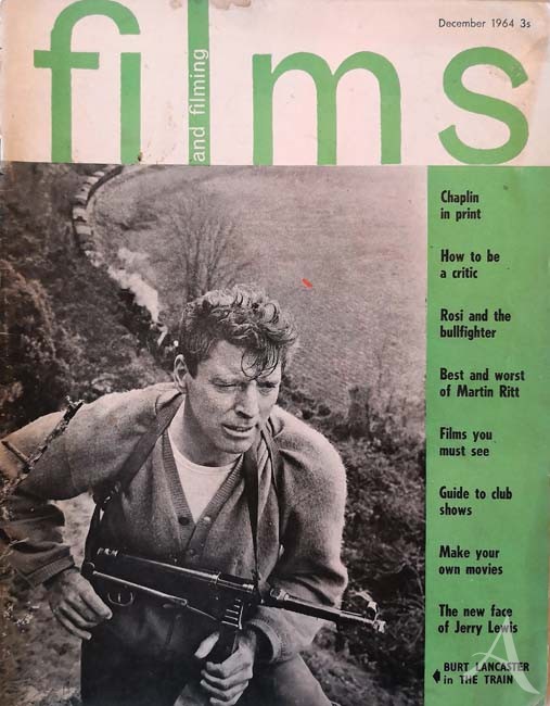 BURT LANCASTER auf dem Titel der "Film & Filming" - England 1964 BURT LANCASTER auf dem Titel der "Film & Filming" - England 1964