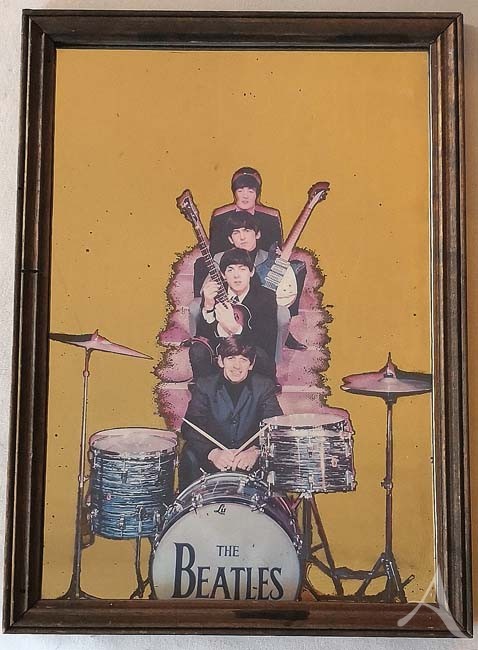 Vintage ! THE BEATLES - Spiegel - ca. 70er Jahre Vintage ! THE BEATLES - Spiegel - ca. 70er Jahre
