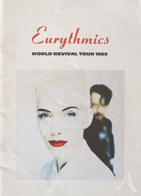 EURYTHMICS - "World Revival Tour 1989" - Tour Programm EURYTHMICS - "World Revival Tour 1989" - Tour Programm