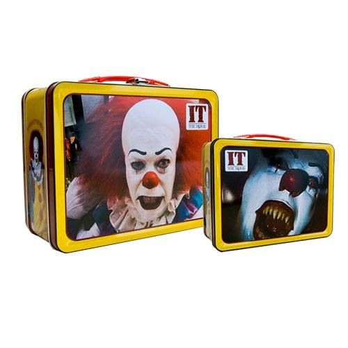 TIM CURRY in Stephen Kings "ES" - Blechkoffer - Dose - NEUWARE! TIM CURRY in Stephen Kings "ES" - Blechkoffer - Dose - NEUWARE!