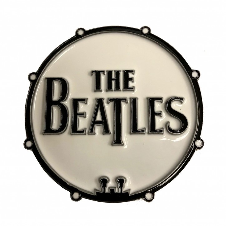 THE BEATLES - Dekorativer, großer Flaschenöffner - Trommelfell - Metall - NEUWARE THE BEATLES - Dekorativer, großer Flaschenöffner - Trommelfell - Metall - NEUWARE