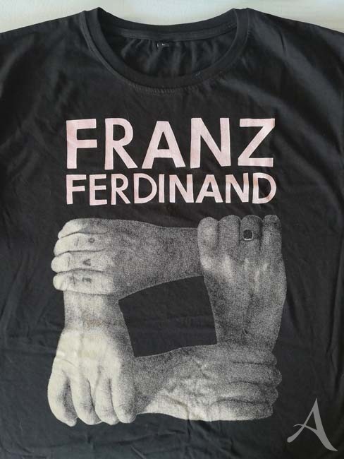Promo- T-Shirt - FRANZ FERDINAND - Schwarz Gr.: L Promo- T-Shirt - FRANZ FERDINAND - Schwarz Gr.: L
