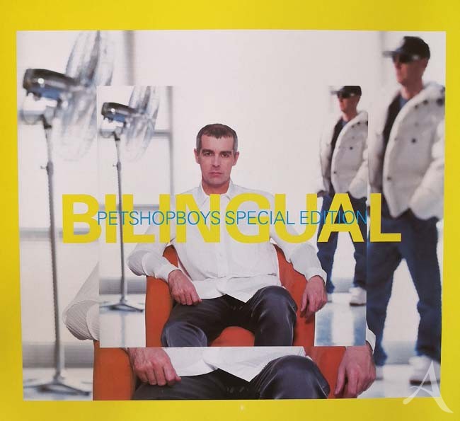 PET SHOP BOYS - "Bilingual" - Shop - Display - Poster - 1996 PET SHOP BOYS - "Bilingual" - Shop - Display - Poster - 1996