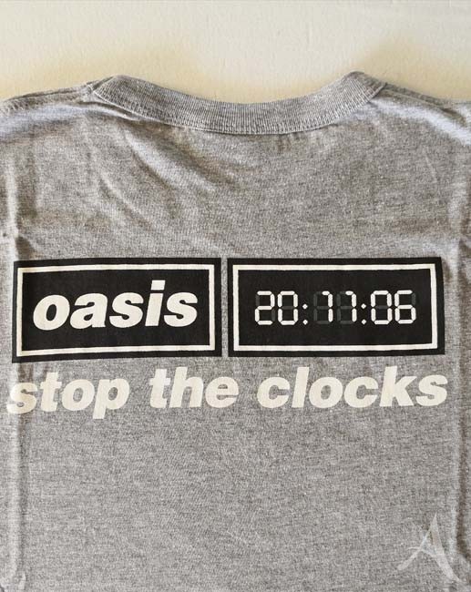 Promo-Shirt - OASIS -zum Album - Release von "Stop The Clock" - 2006 Promo-Shirt - OASIS -zum Album - Release von "Stop The Clock" - 2006