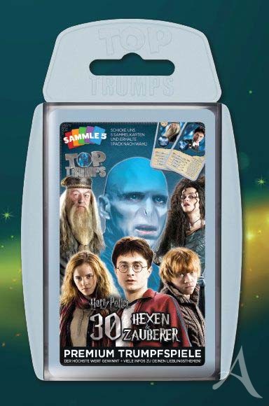 HARRY POTTER - Kartenspiel - Top-Trumps "Die größten Hexen und Zauberer" - NEU