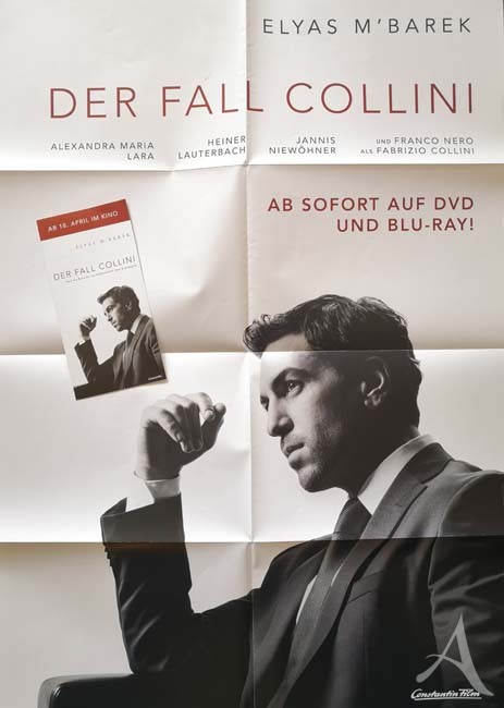 ELIAS M´BAREK - Promo zum Film "Der Fall Collini" - Plakat & Flyer ELIAS M´BAREK - Promo zum Film "Der Fall Collini" - Plakat & Flyer