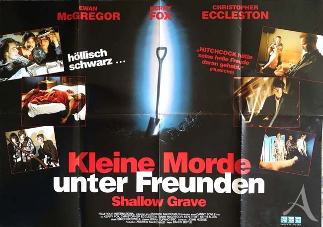 EWAN MCGREGOR - Plakat zum Film "Kleine Morde unter Freunden" - 1996 EWAN MCGREGOR - Plakat zum Film "Kleine Morde unter Freunden" - 1996