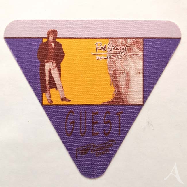 ROD STEWART - "Guest"- Pass - Vagabound Heart- Tour 1991 ROD STEWART - "Guest"- Pass - Vagabound Heart- Tour 1991