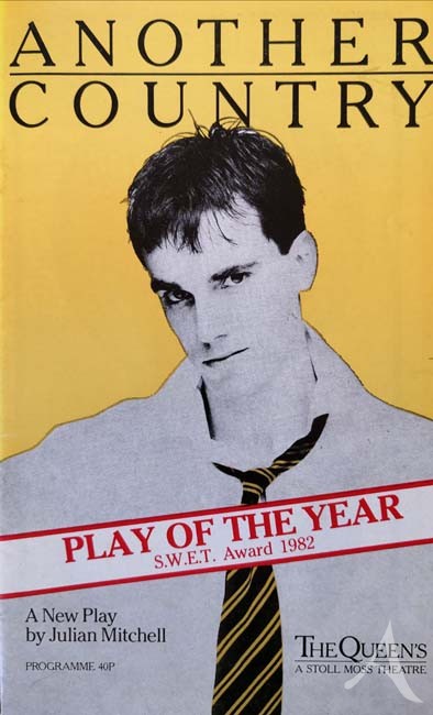 DANIEL DAY-LEWIS - Theaterprogramm "Another Country" - England 1983