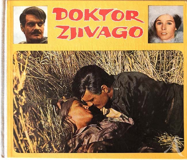 Seltenes Buch - "DR. ZJIVAGO" - OMAR SHARIF - JULIE CHRISTIE - Schweden 1968