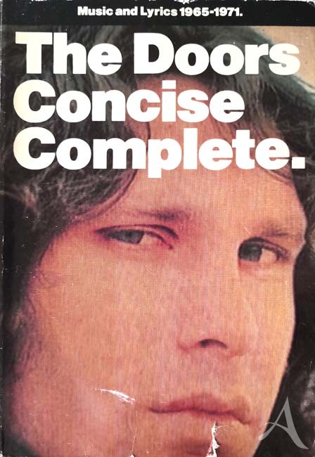 Buch - THE DOORS "Concise Complete" - Music & Lyrics 1965 - 1971 - England