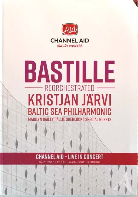 BASTILLE - seltenes EVENT-Programm - Elbphilhamonie / Hamburg - 2020 BASTILLE - seltenes EVENT-Programm - Elbphilhamonie / Hamburg - 2020
